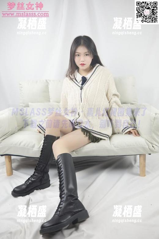 MSLASS梦丝女神 - 喜儿红裙图集来了，下载之前请先喝口水，别吓到自己！