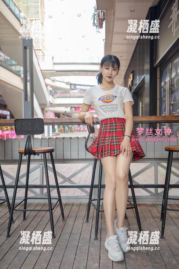 MSLASS梦丝女神 - 在线全景探索小朱茵的纯白魅力，美图简直是诱人至极！