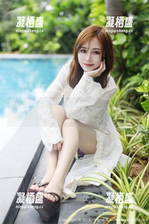 MyGirl美媛馆 - Angela小热巴的夏日福利作品，真是颜值与夏日的完美结合