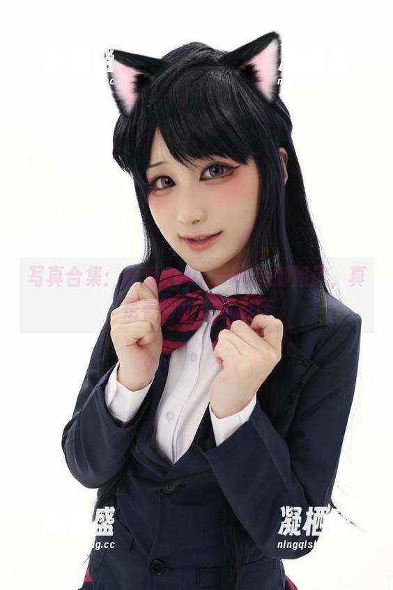 写真合集：幼爱youmeko的御姐风，真是看得我有点心痒