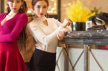 推女神 - 尤Una娜黑色最新图包：我觉得光线都被她吸走了！