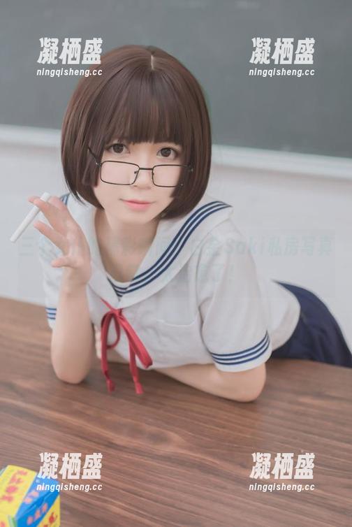 三个女仆的精彩瞬间：白金Saki私房写真日常，太治愈了！
